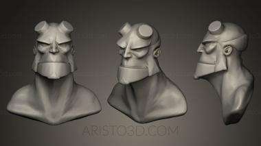 Busts of heroes and monsters (BUSTH_0171) 3D model for CNC machine